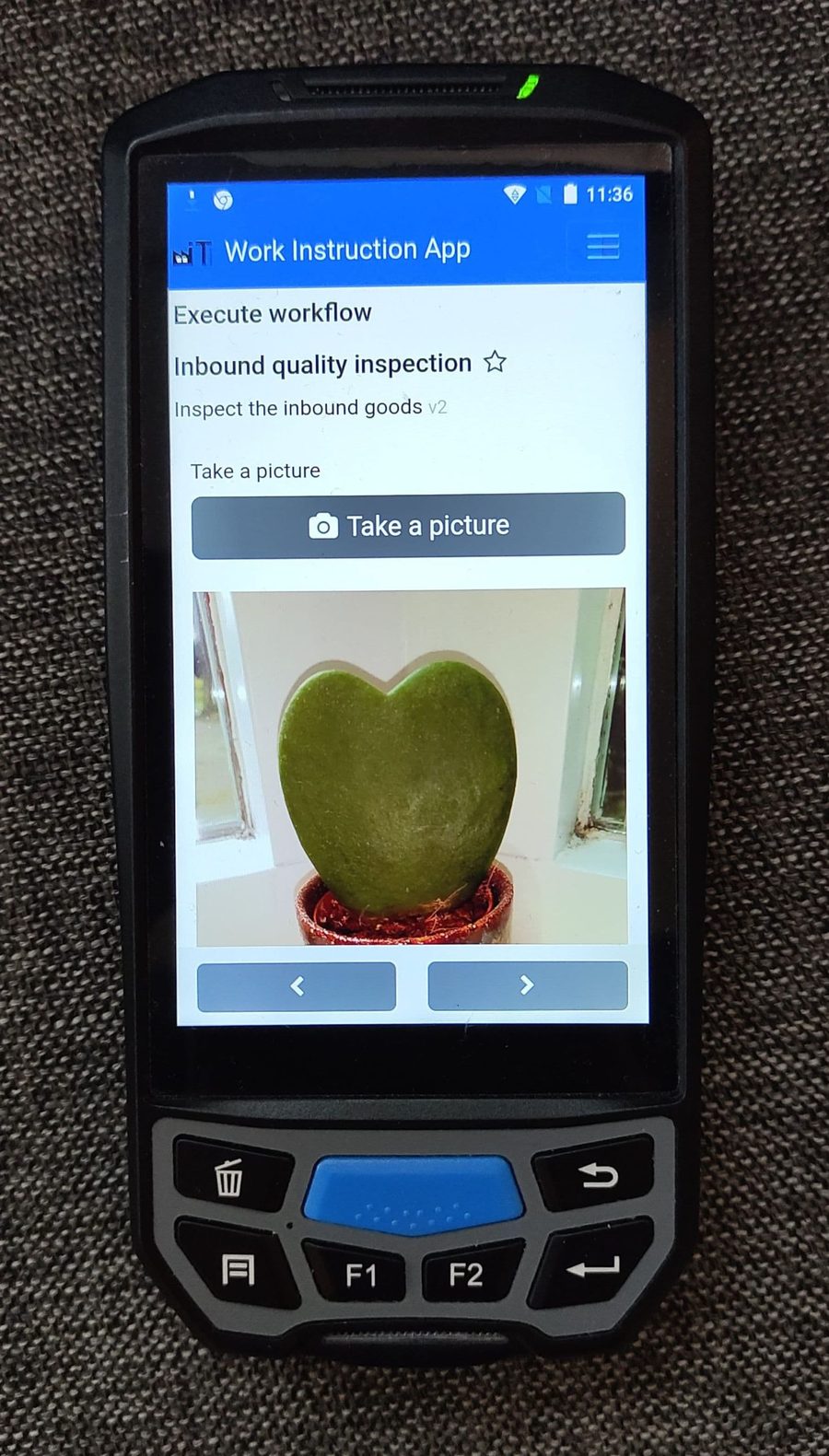 Analyse van een uitgevoerde SOP in de Work Instruction App