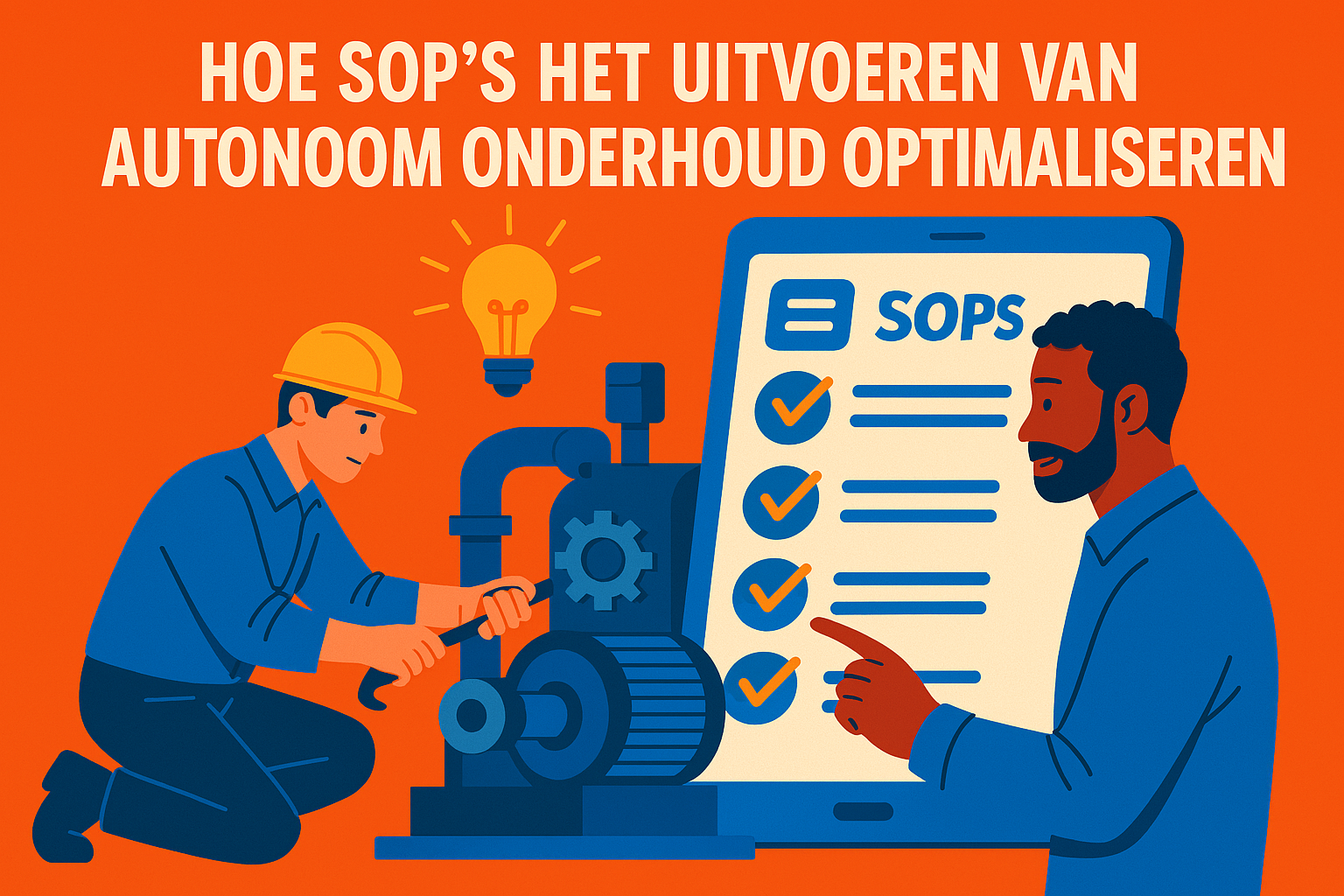 Hoe SOP’s het uitvoeren van autonoom onderhoud optimaliseren